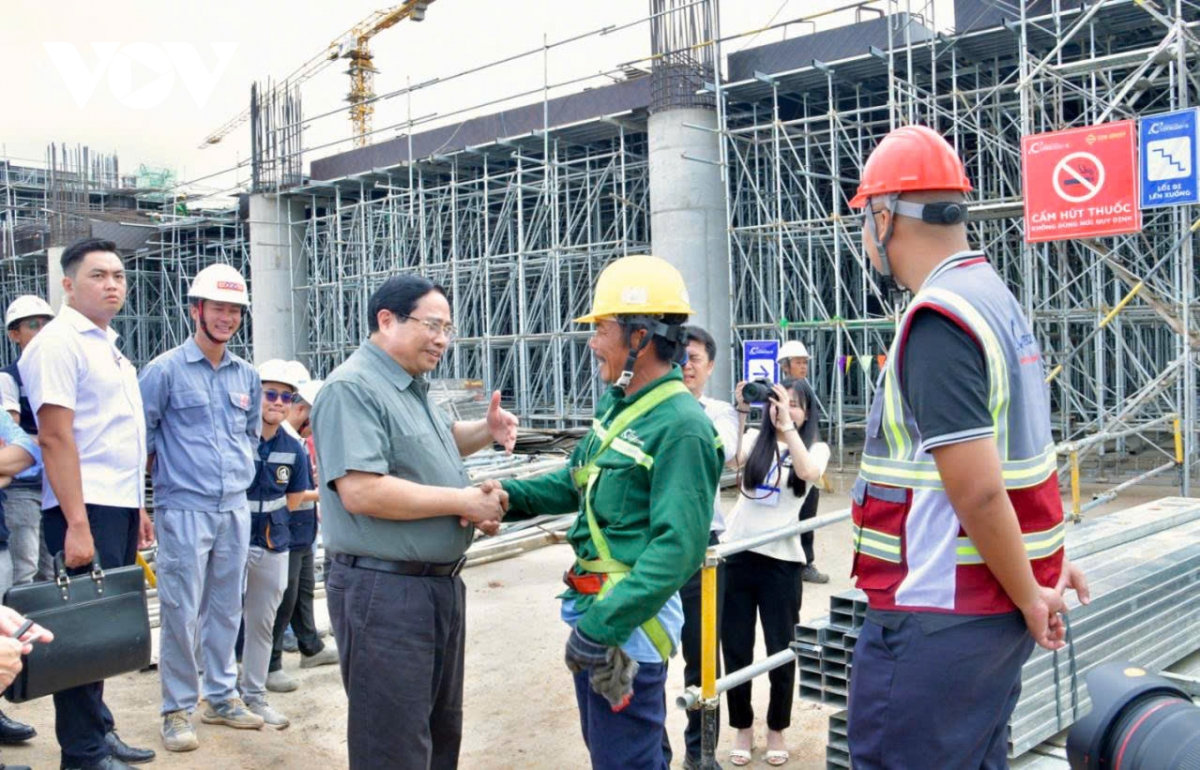 thu tuong pham minh chinh kiem tra cac cong trinh phuc vu hoi nghi apec 2027 hinh anh 1