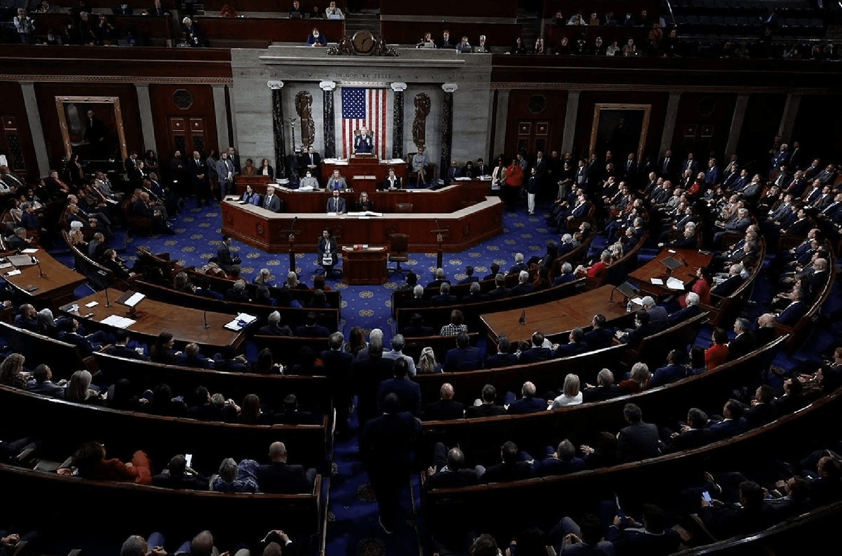 Một cuộc họp của Hạ viện Mỹ. (Ảnh: Reuters)