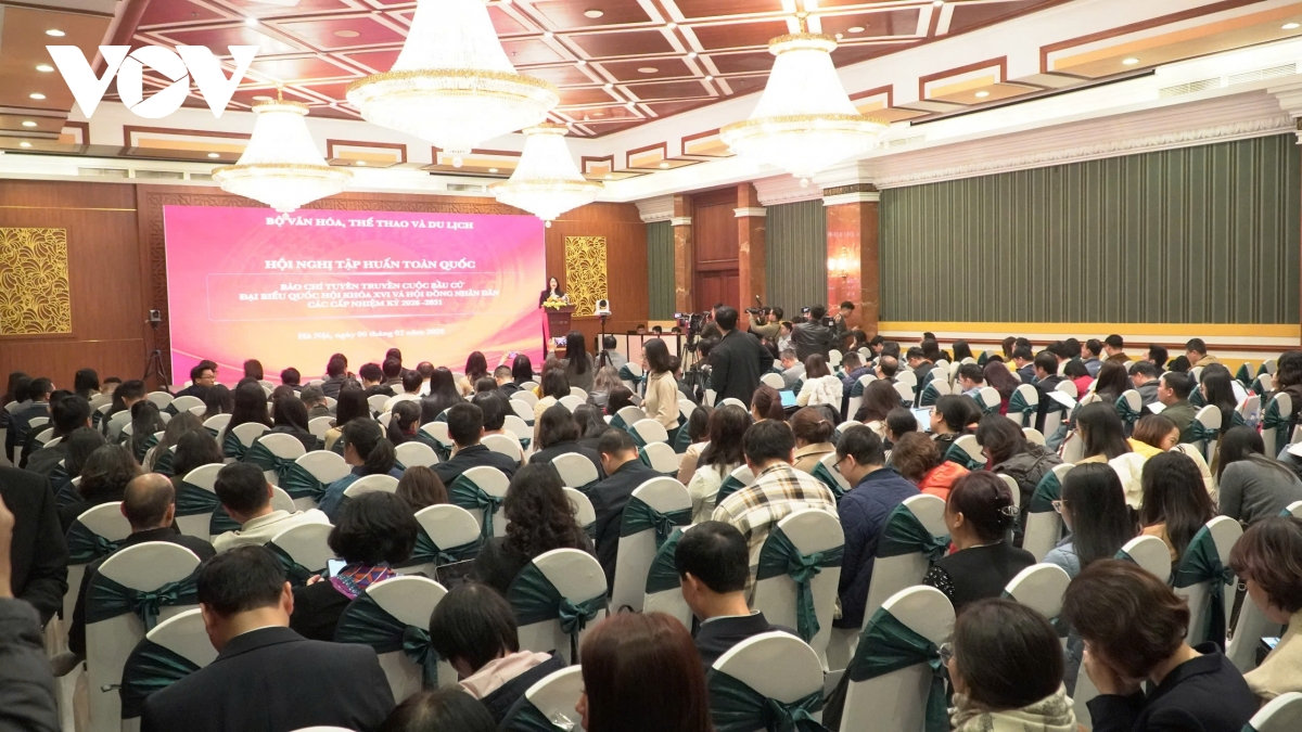 tap huan tuyen truyen bau cu dai bieu quoc hoi khoa xvi va dai bieu hDnd cac cap hinh anh 1
