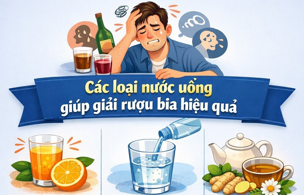 Uống gì để đào thải cồn nhanh nhất là băn khoăn của nhiều người.