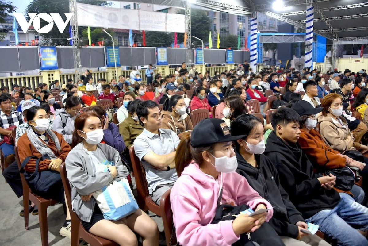 3.000 công nhân tại tp.hcm về quê trên chuyến xe công đoàn - xuân năm 2026 hình ảnh 1 3.000 cong nhan tai tp.hcm ve que tren chuyen xe cong doan - xuan nam 2026 hinh anh 1