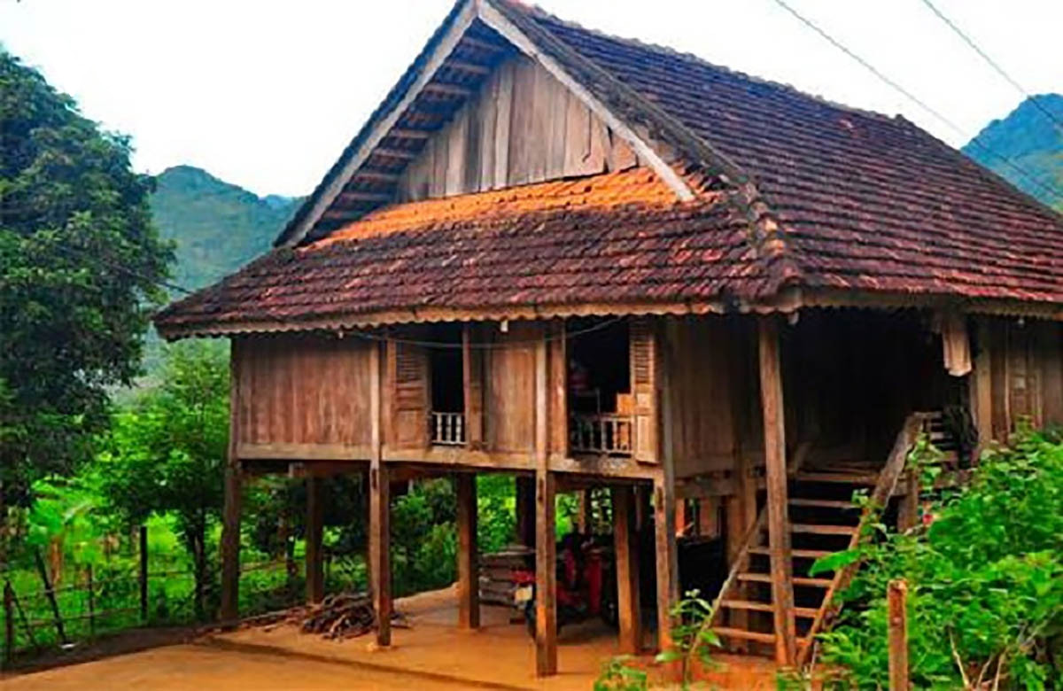 nhà sàn, nơi lưu giữ hồn người thái tây bắc hình ảnh 1 nha san, noi luu giu hon nguoi thai tay bac hinh anh 1
