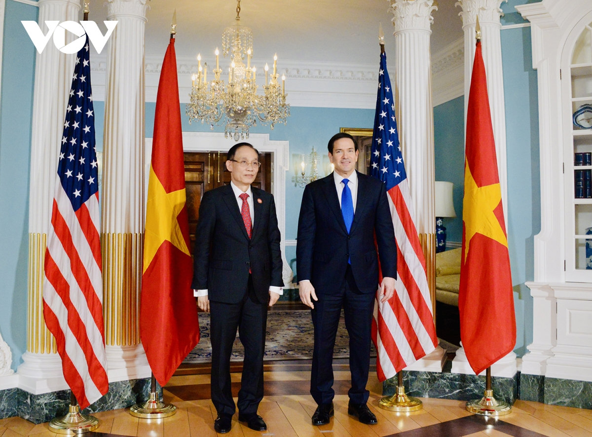bộ trưởng ngoại giao lê hoài trung hội đàm với ngoại trưởng hoa kỳ marco rubio hình ảnh 1 bo truong ngoai giao le hoai trung hoi dam voi ngoai truong hoa ky marco rubio hinh anh 1