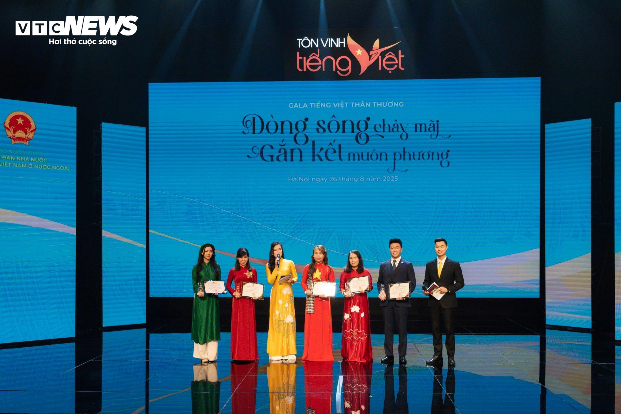 Năm 2025, Anh Nguyễn Duy Anh được vinh danh là 'Sứ giả tiếng Việt trong cộng đồng người Việt Nam ở nước ngoài