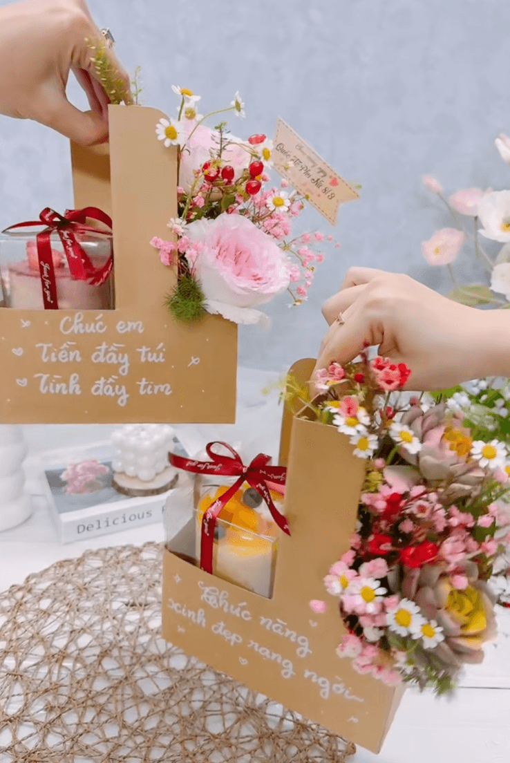 Món quà 8/3 gây sốt mạng rất thiết thực. (Ảnh: @yumsaigon)