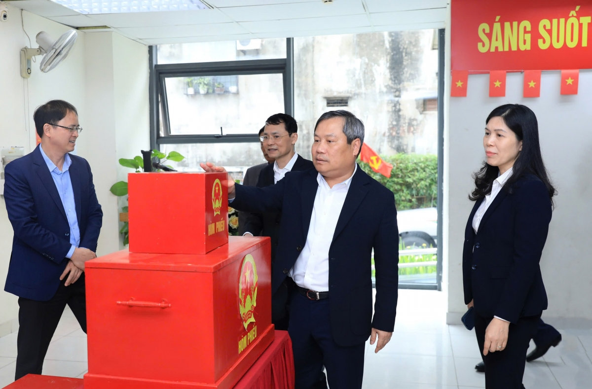 chủ tịch hà nội yêu cầu không để xảy ra bất kỳ sai sót nào trong bầu cử hình ảnh 2 chu tich ha noi yeu cau khong de xay ra bat ky sai sot nao trong bau cu hinh anh 2