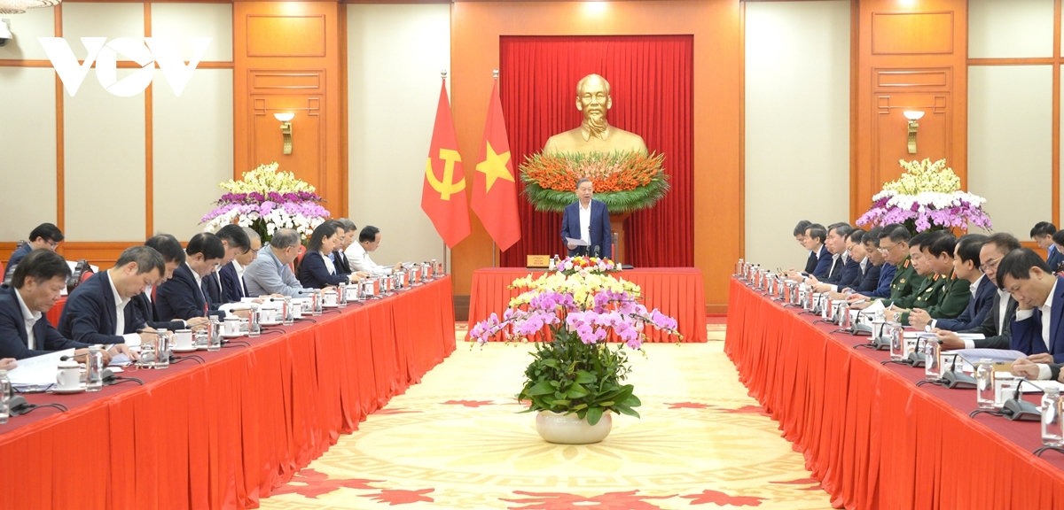 tổng bí thư tô lâm bắt tay ngay vào nhiệm vụ lớn của Đảng trong giai đoạn mới hình ảnh 1 tong bi thu to lam bat tay ngay vao nhiem vu lon cua Dang trong giai doan moi hinh anh 1
