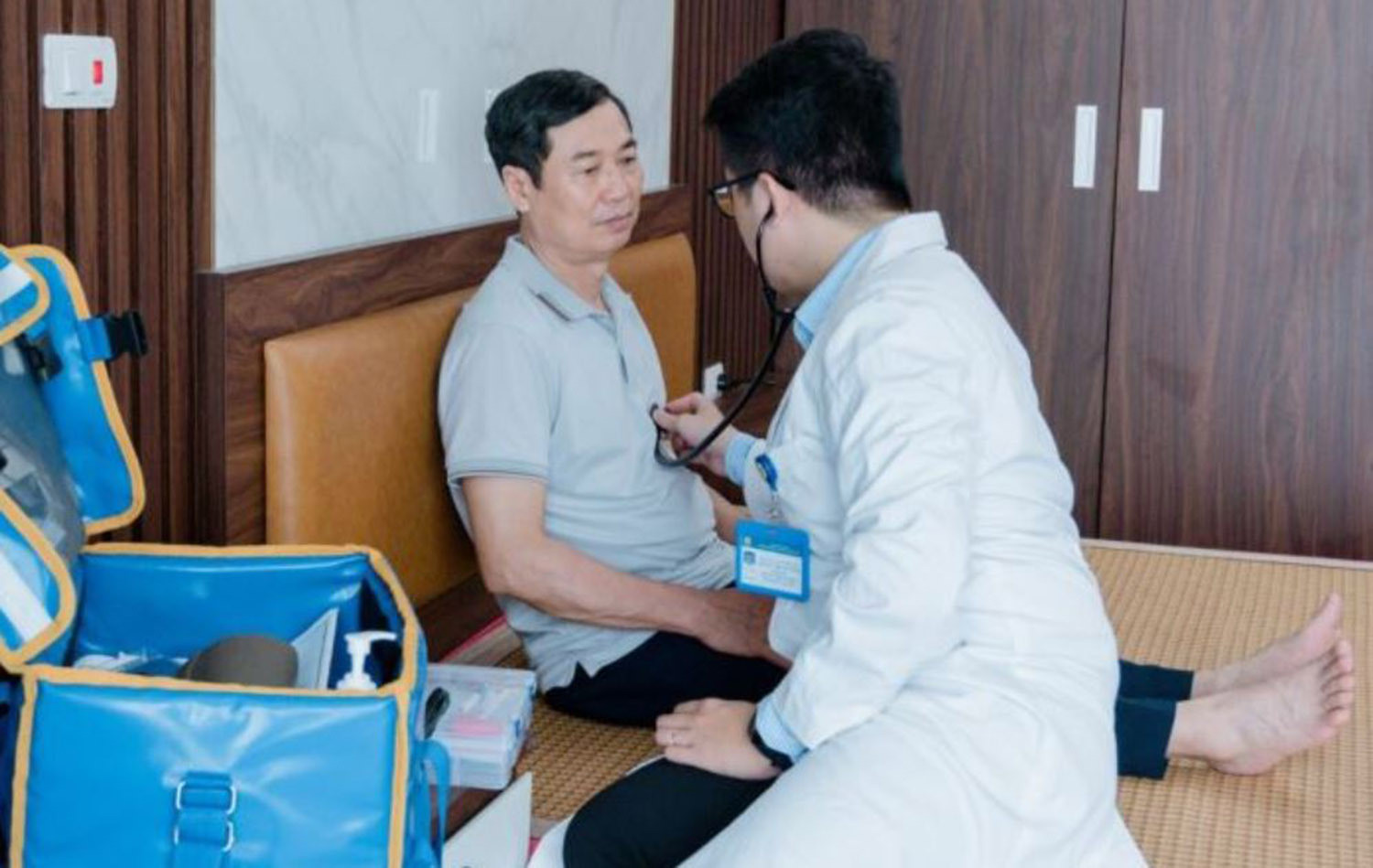 Khám bệnh tại nhà vẫn được Bảo hiểm y tế chi trả 100% (Ảnh: Melatec).