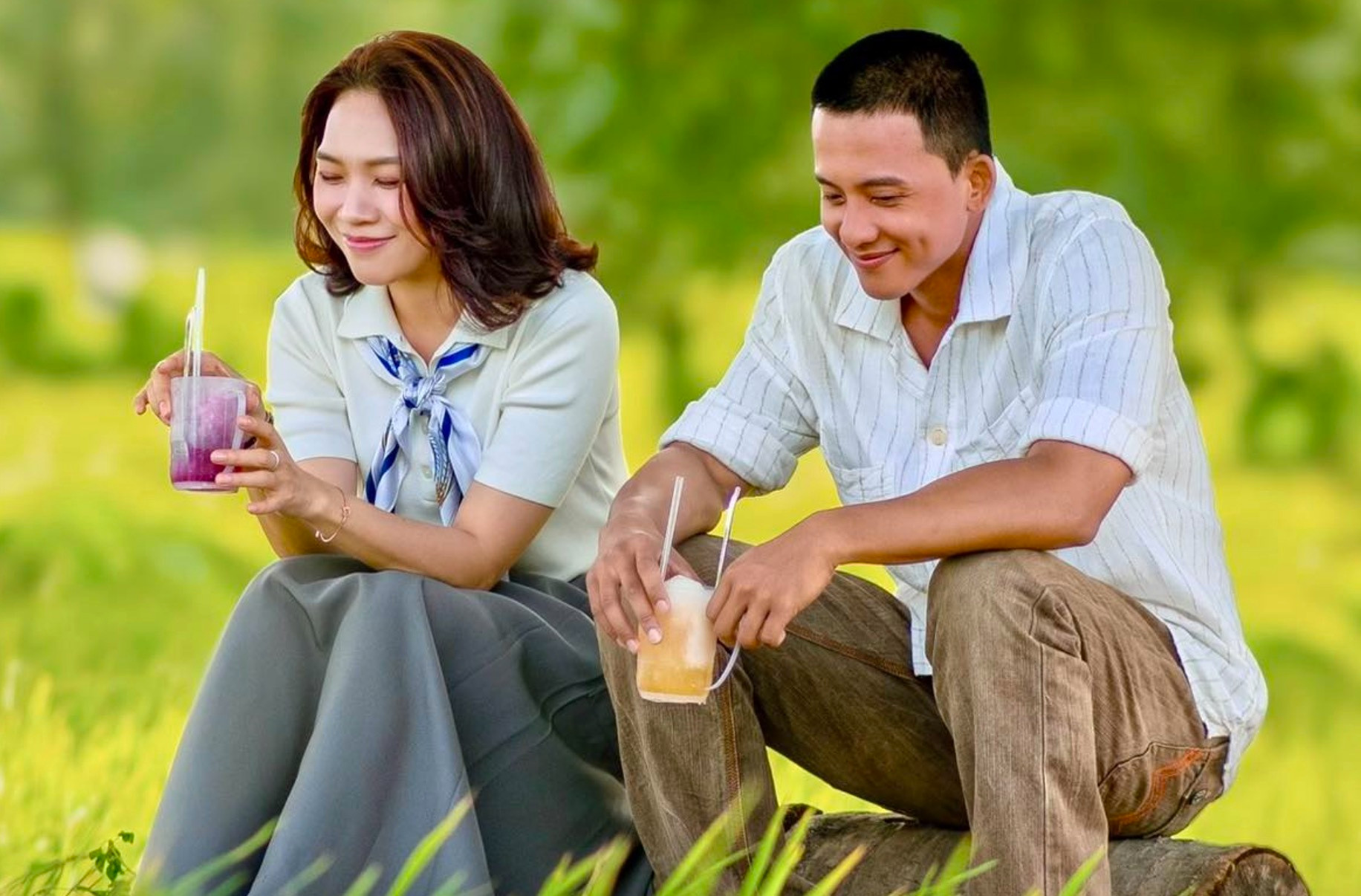 Mỹ Tâm và Mai Tài Phến trong phim mới.