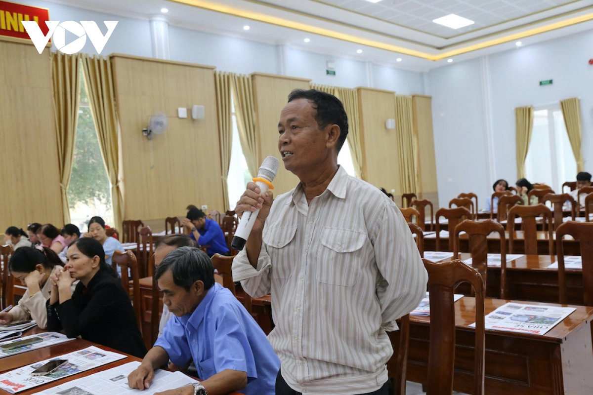cu tri ky vong dai bieu quoc hoi khoa xvi lang nghe va hanh dong hinh anh 2