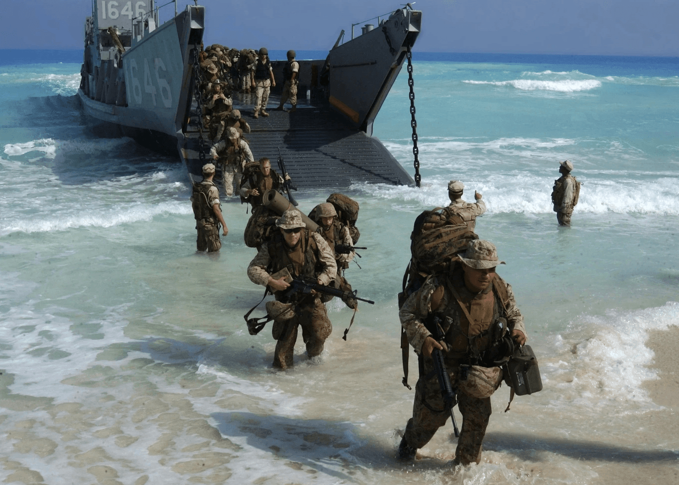 Lính thủy đánh bộ của Mỹ. (Ảnh: US Navy)