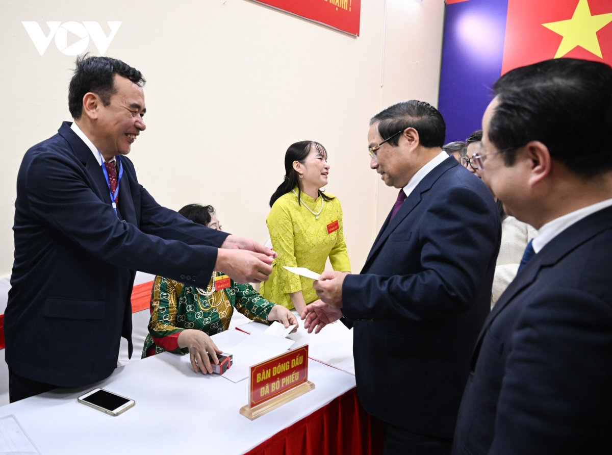 thu tuong bo phieu bau cu Dbqh khoa xvi va hDnd cac cap nhiem ky 2026 2031 hinh anh 2