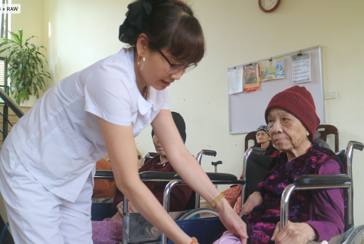 Bộ Y tế đề xuất phát triển mô hình chăm sóc người cao tuổi tại cộng đồng. (Ảnh: Vietnamnet)