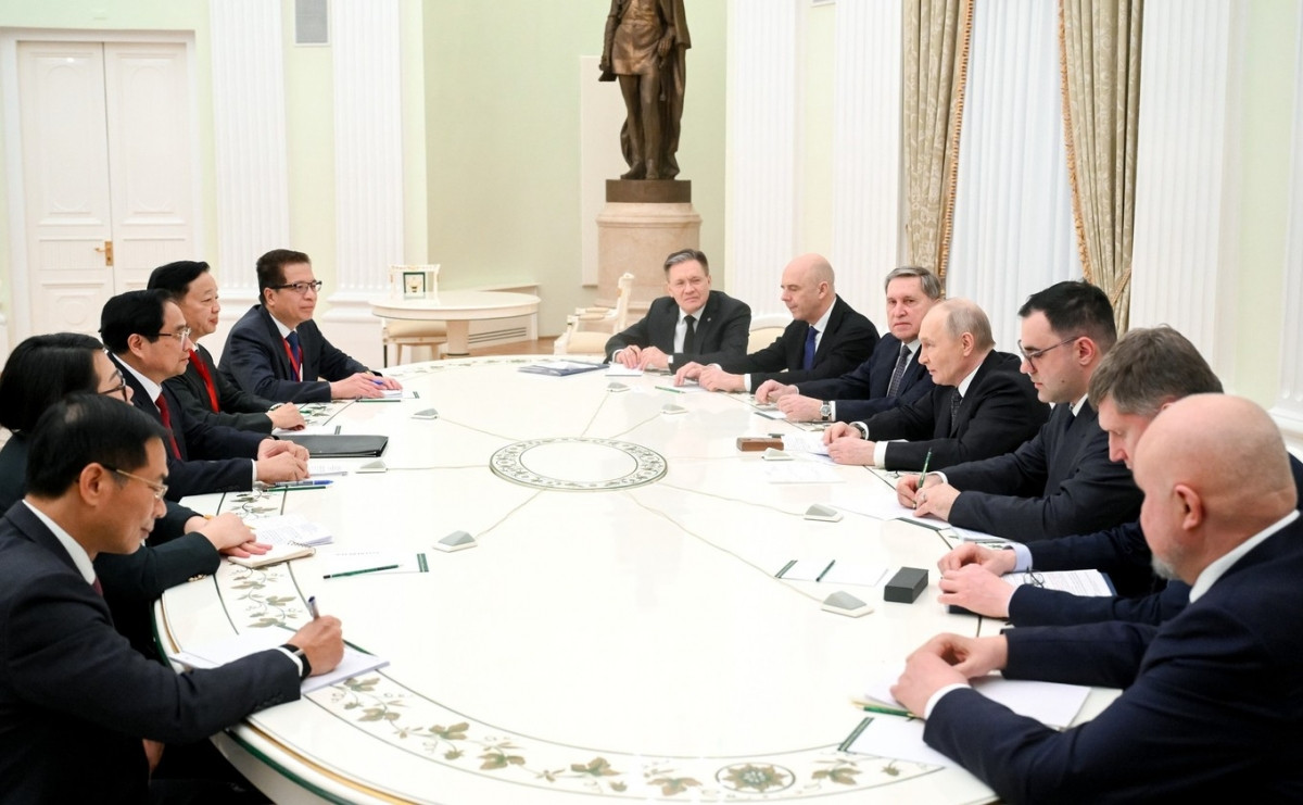 thủ tướng phạm minh chính hội kiến tổng thống nga vladimir putin hình ảnh 3 thu tuong pham minh chinh hoi kien tong thong nga vladimir putin hinh anh 3
