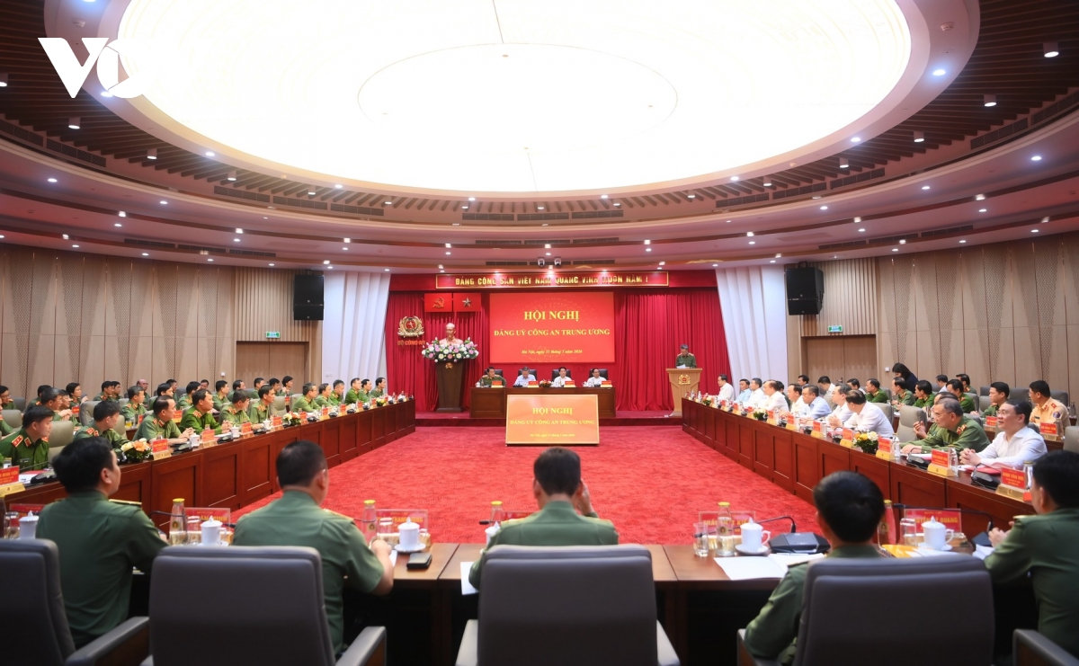 tổng bí thư tô lâm dự và phát biểu chỉ đạo hội nghị Đảng ủy công an trung ương hình ảnh 1 tong bi thu to lam du va phat bieu chi dao hoi nghi Dang uy cong an trung uong hinh anh 1