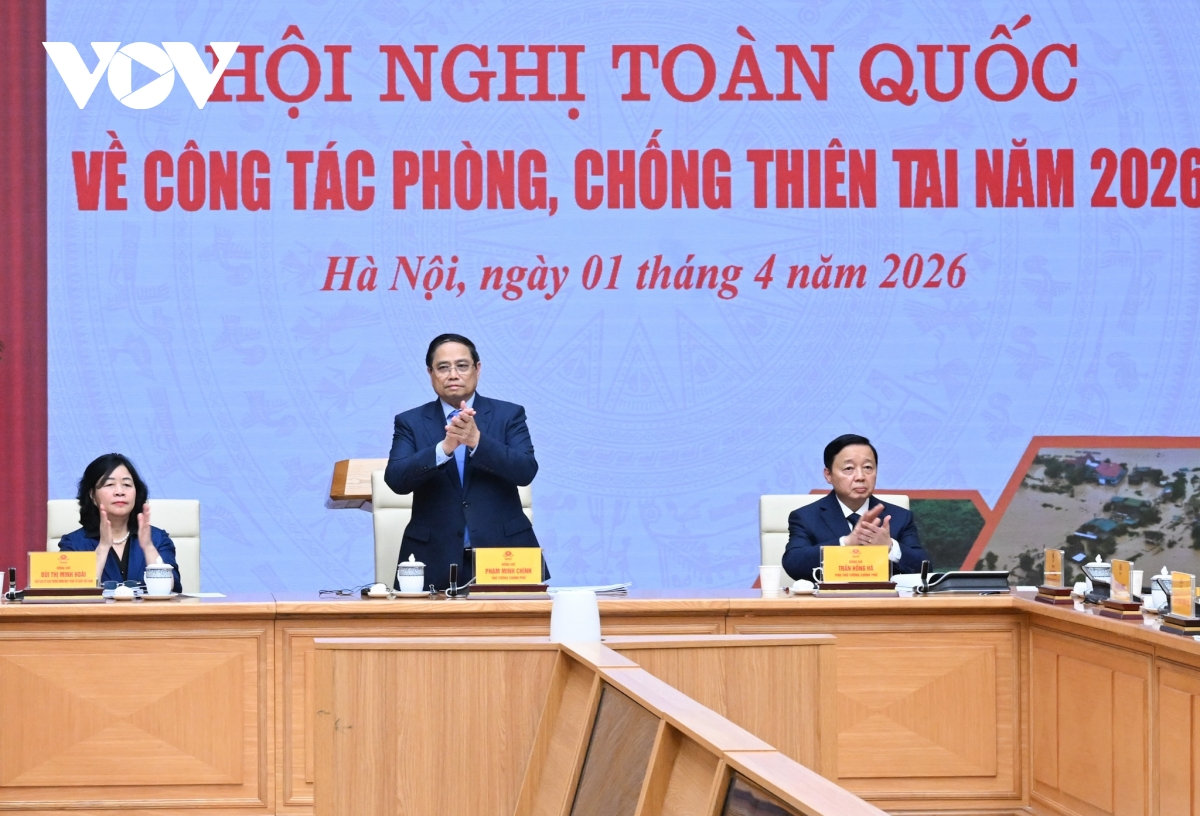thủ tướng xây dựng xã, phường, đặc khu là pháo đài trong phòng chống thiên tai hình ảnh 1 thu tuong xay dung xa, phuong, dac khu la phao dai trong phong chong thien tai hinh anh 1