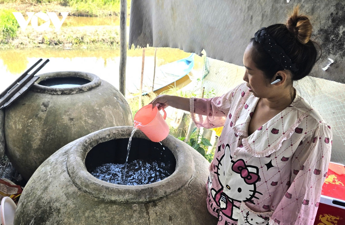 cơn khát nước sạch giữa vùng đất nhiễm phèn mặn ở biển bạch, cà mau hình ảnh 3 con khat nuoc sach giua vung dat nhiem phen man o bien bach, ca mau hinh anh 3