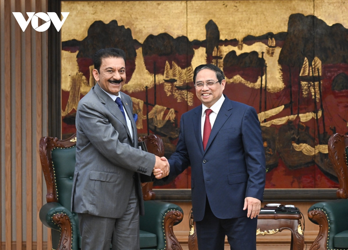 thủ tướng chính phủ phạm minh chính tiếp Đại sứ kuwait tại việt nam hình ảnh 1 thu tuong chinh phu pham minh chinh tiep Dai su kuwait tai viet nam hinh anh 1