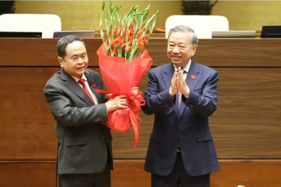 Điện và thư chúc mừng đồng chí trần thanh mẫn được bầu giữ chức chủ tịch quốc hội hình ảnh 2 Dien va thu chuc mung dong chi tran thanh man duoc bau giu chuc chu tich quoc hoi hinh anh 2