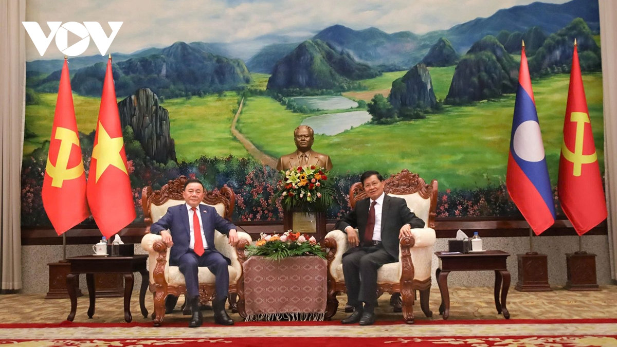 thường trực ban bí thư trần cẩm tú hội kiến tổng bí thư, chủ tịch nước lào thongloun sisoulith hình ảnh 3 thuong truc ban bi thu tran cam tu hoi kien tong bi thu, chu tich nuoc lao thongloun sisoulith hinh anh 3
