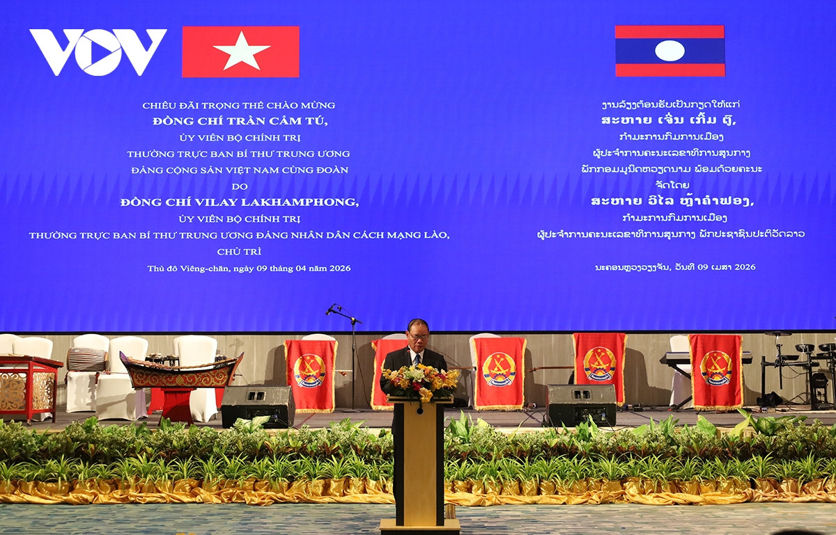 thường trực ban bí thư trần cẩm tú hội kiến tổng bí thư, chủ tịch nước lào thongloun sisoulith hình ảnh 5 thuong truc ban bi thu tran cam tu hoi kien tong bi thu, chu tich nuoc lao thongloun sisoulith hinh anh 5