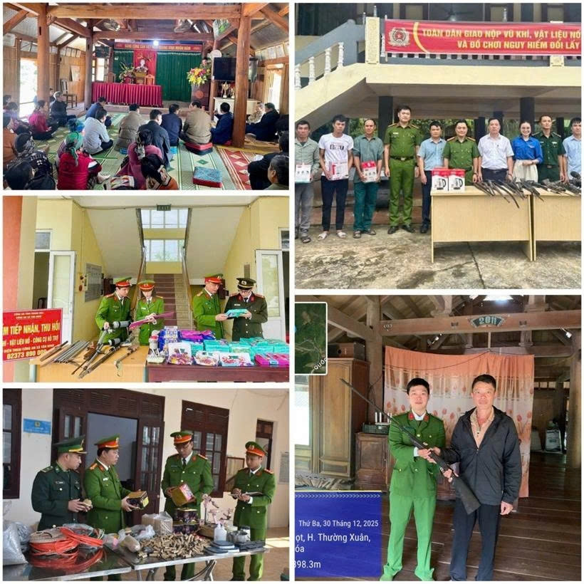 thanh hoa thu hoi hang nghin vu khi sau 1 nam thuc thi luat moi hinh anh 2