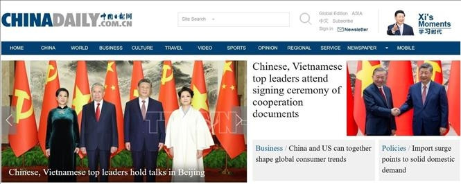 truyền thông trung quốc đưa tin đậm nét về chuyến thăm của tổng bí thư, chủ tịch nước tô lâm hình ảnh 2 truyen thong trung quoc dua tin dam net ve chuyen tham cua tong bi thu, chu tich nuoc to lam hinh anh 2