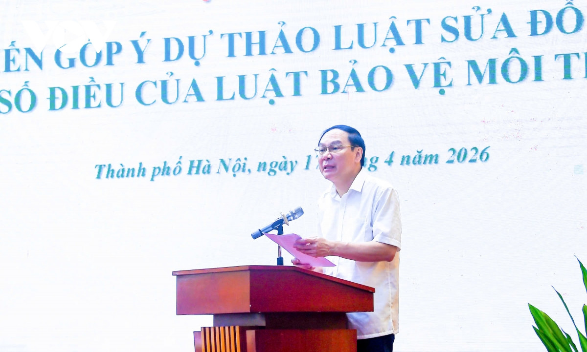 sửa luật bảo vệ môi trường thích ứng luật chơi toàn cầu, giúp tăng trưởng xanh hình ảnh 1 sua luat bao ve moi truong thich ung luat choi toan cau, giup tang truong xanh hinh anh 1