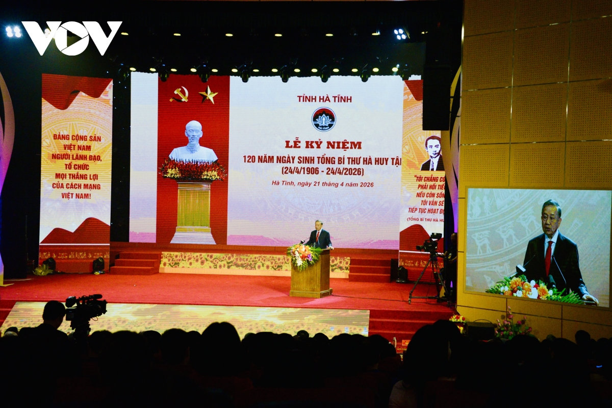 tong bi thu, chu tich nuoc to lam du ky niem 120 nam ngay sinh tong bi thu ha huy tap hinh anh 2