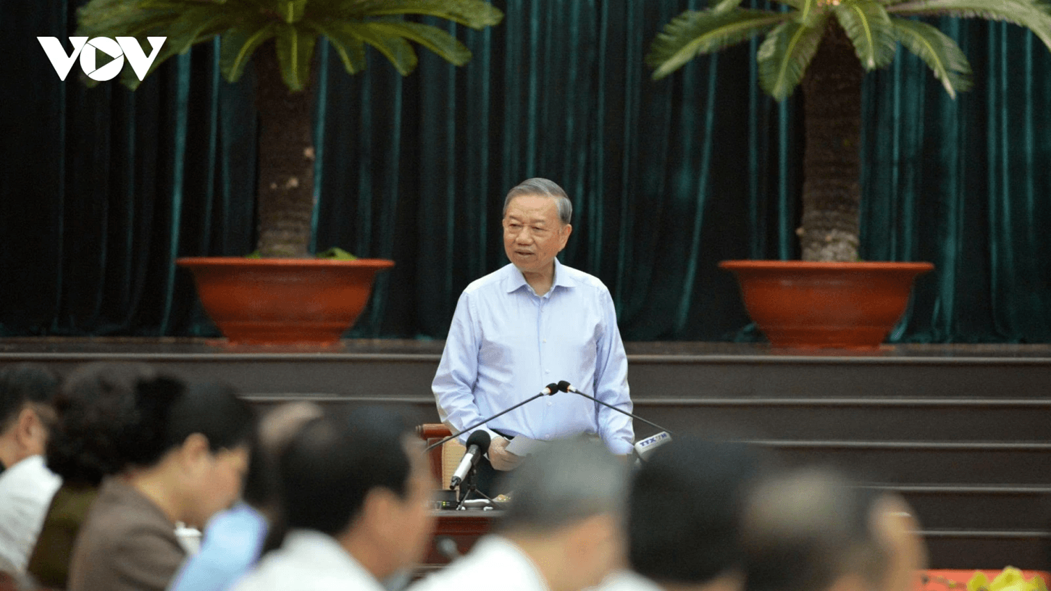 Tổng Bí thư, Chủ tịch nước Tô Lâm phát biểu chỉ đạo.