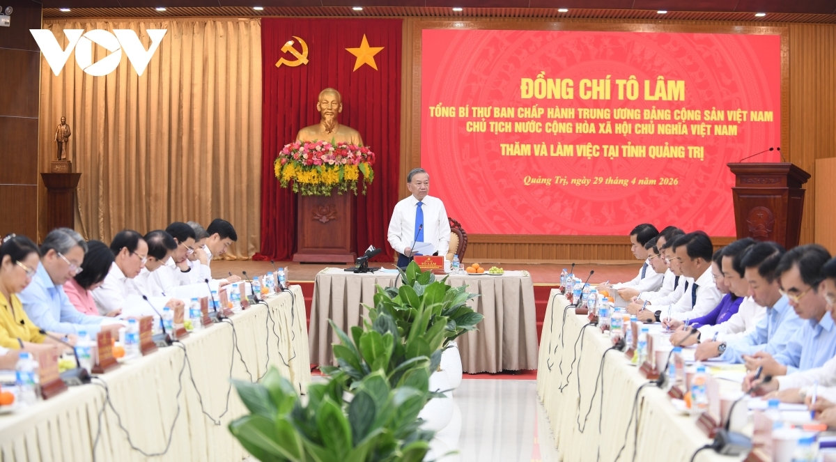 Toàn cảnh buổi làm việc