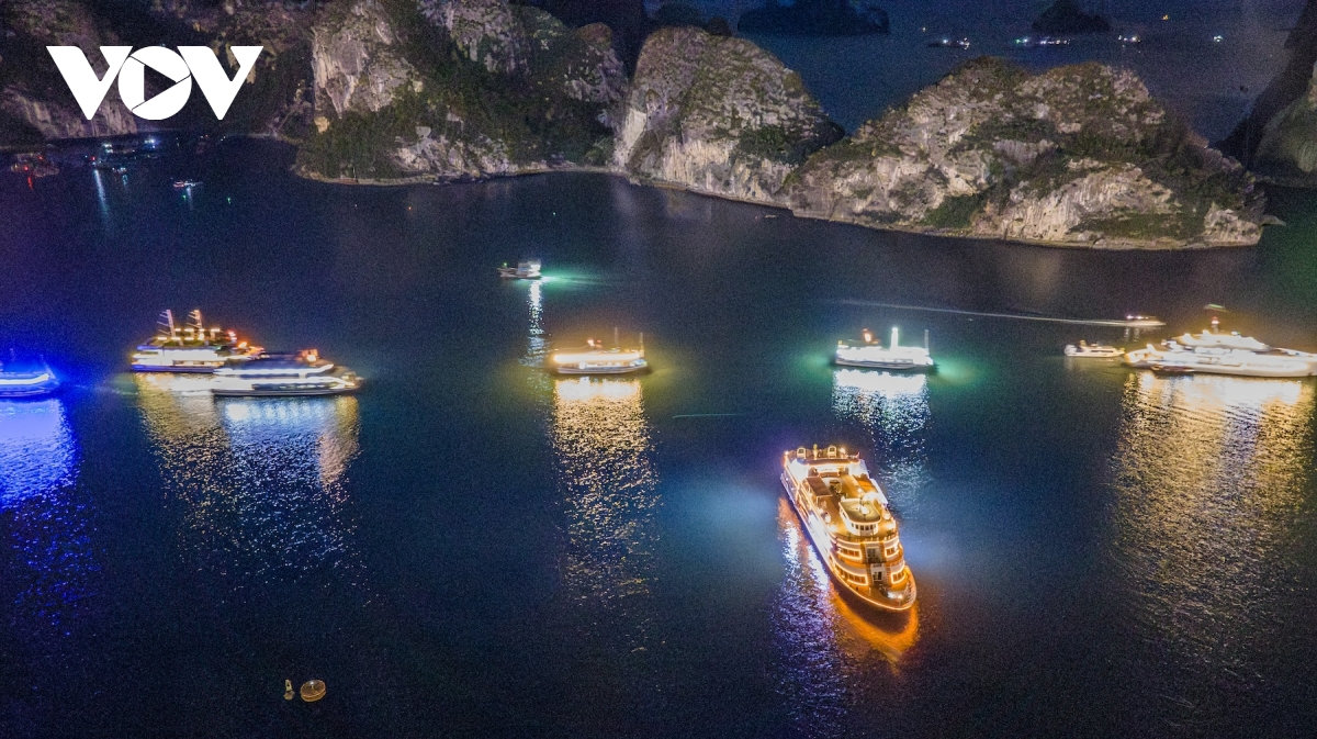 hon 70 tau du lich trinh dien song hoi anh sang tren vinh ha long hinh anh 6