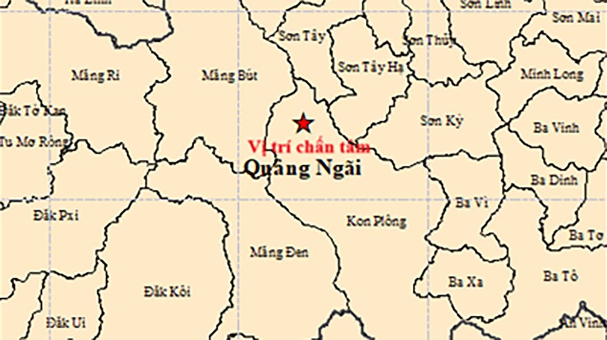 lại xảy ra động đất ở kon plông, quảng ngãi gây rung chấn liên tiếp hình ảnh 1 lai xay ra dong dat o kon plong, quang ngai gay rung chan lien tiep hinh anh 1
