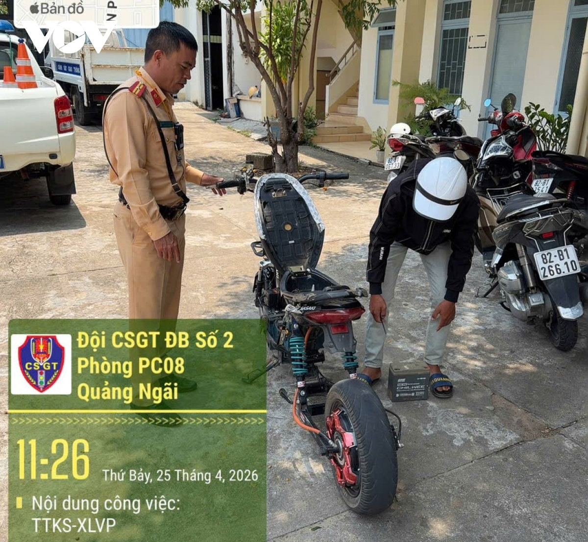 mạnh tay xử lý xe máy điện độ chế gây mất an toàn giao thông ở quảng ngãi hình ảnh 1 manh tay xu ly xe may dien do che gay mat an toan giao thong o quang ngai hinh anh 1