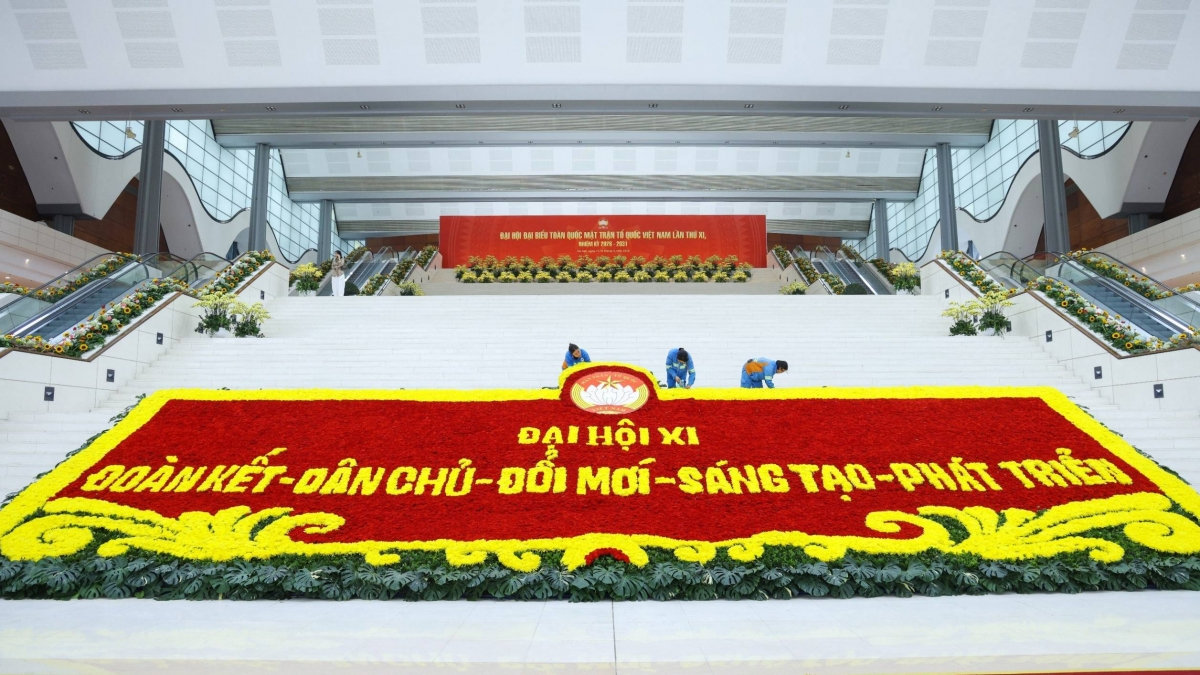 Đại hội đại biểu toàn quốc mttq việt nam lần thứ xi diễn ra từ hôm nay 11 5 hình ảnh 1 Dai hoi dai bieu toan quoc mttq viet nam lan thu xi dien ra tu hom nay 11 5 hinh anh 1