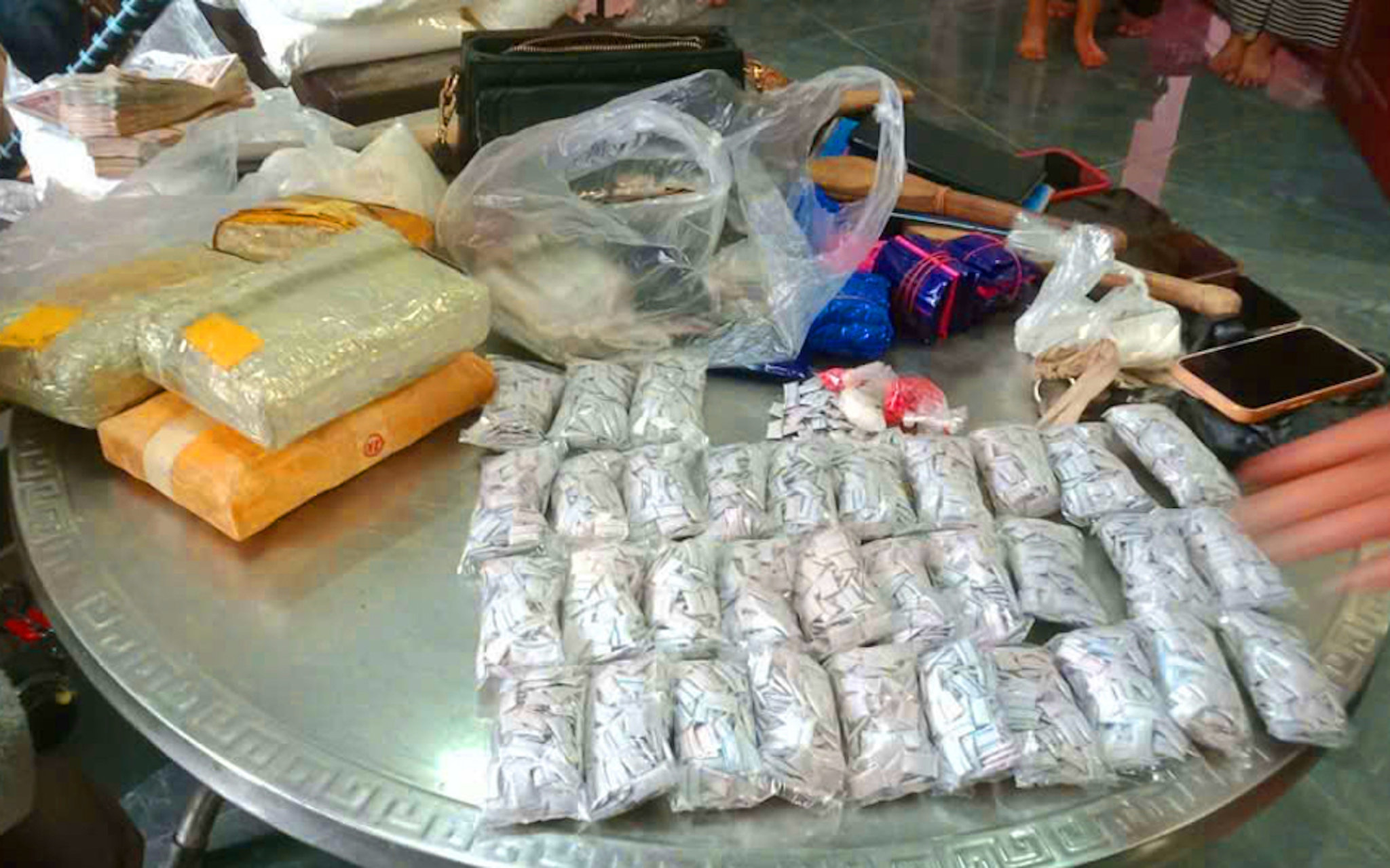 Tang vật thu giữ trong chuyên án.
