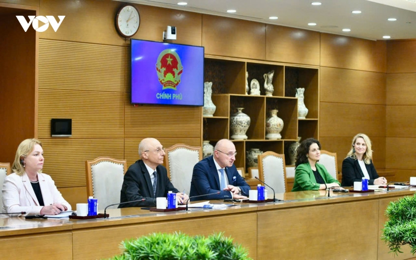 thu tuong le minh hung tiep bo truong ngoai giao va cac van de chau Au croatia hinh anh 6