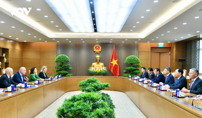 thu tuong le minh hung tiep bo truong ngoai giao va cac van de chau Au croatia hinh anh 1
