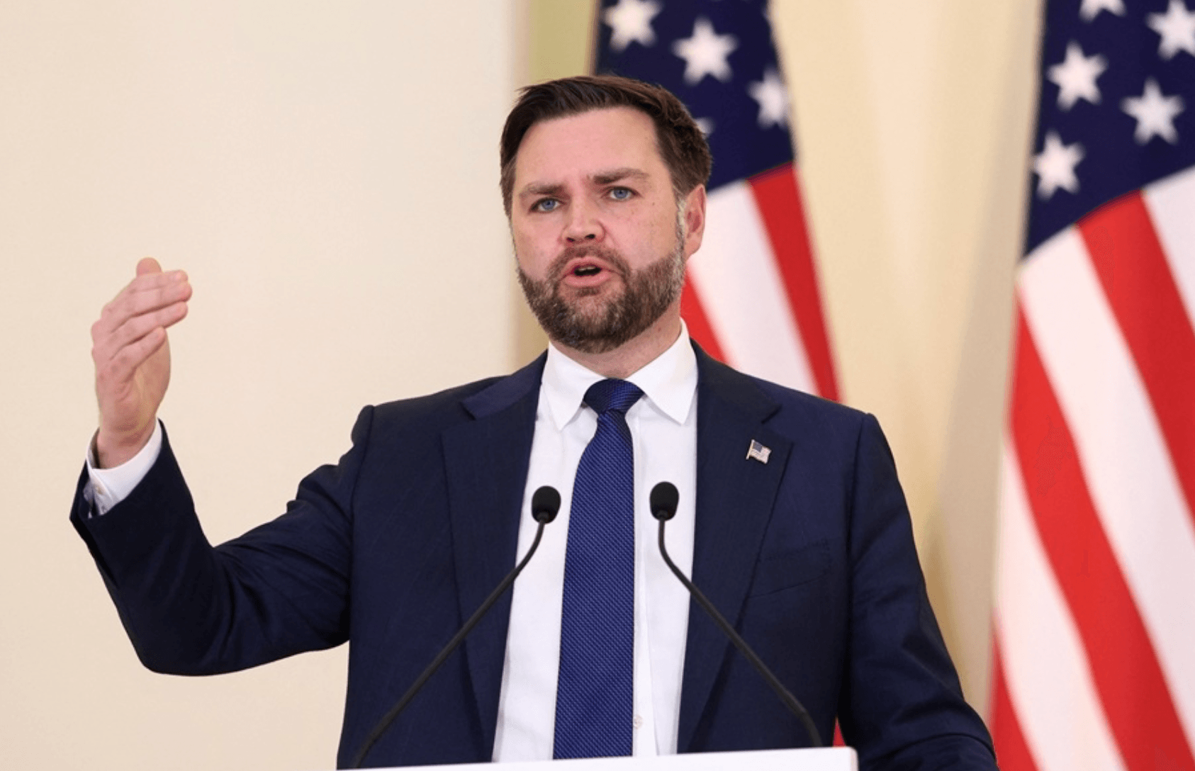 Phó Tổng thống Mỹ JD Vance. (Ảnh: Reuters)