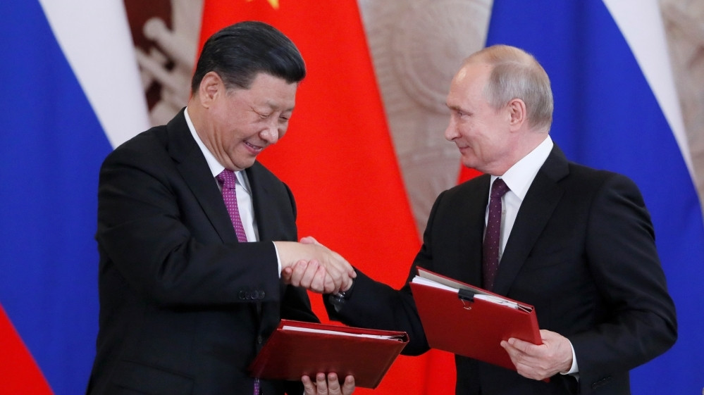 chuyến thăm trung quốc của ông putin hé lộ tính toán chiến lược nga - trung hình ảnh 1 chuyen tham trung quoc cua ong putin he lo tinh toan chien luoc nga - trung hinh anh 1