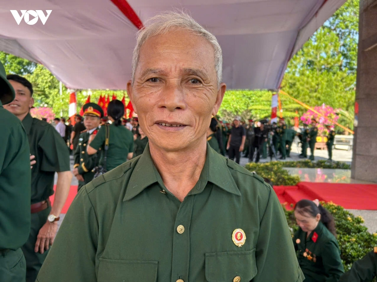 Cựu Chiến binh Đào Văn Hiểu.