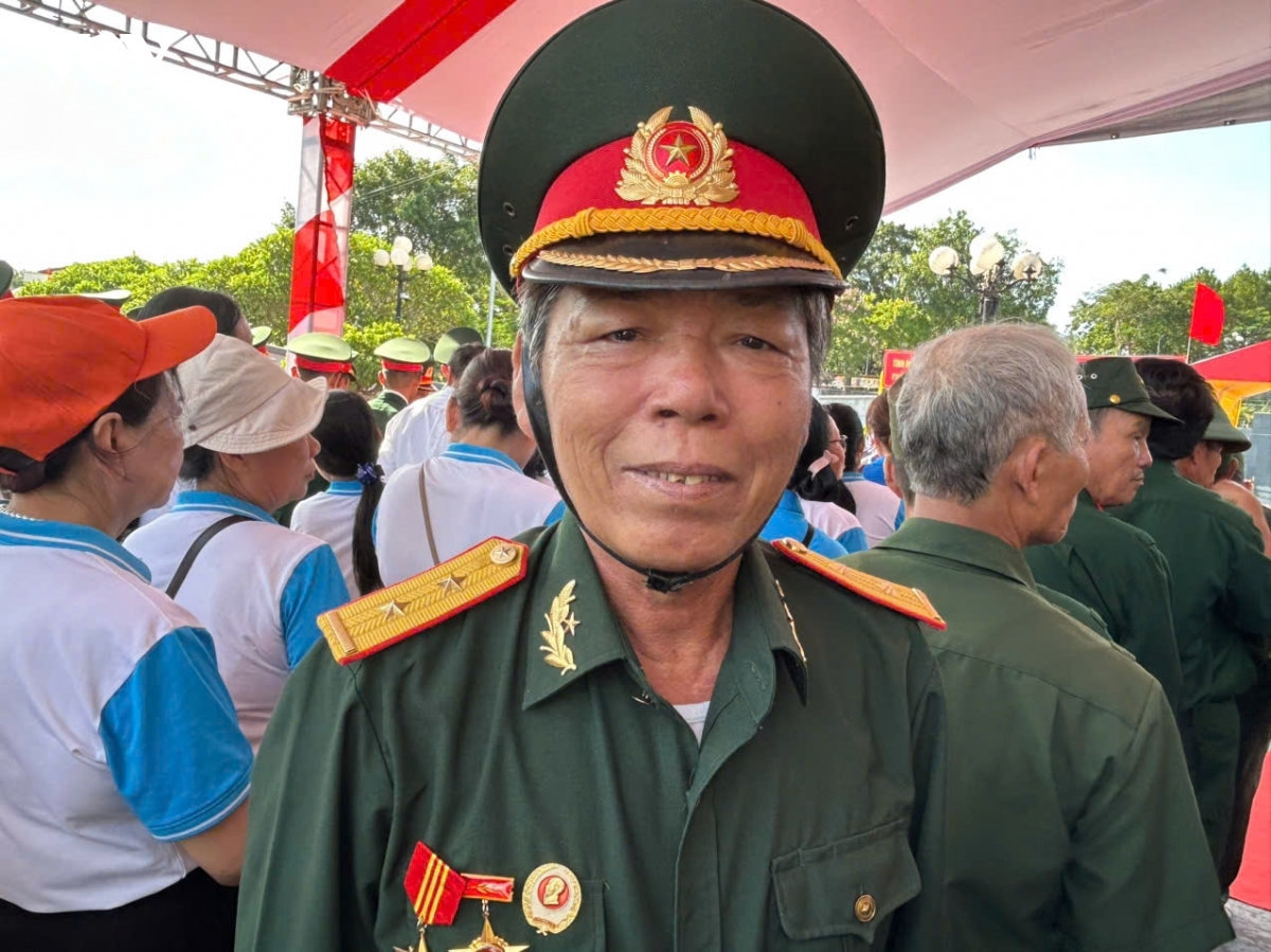 Cựu Chiến binh Nguyễn Văn Lập.