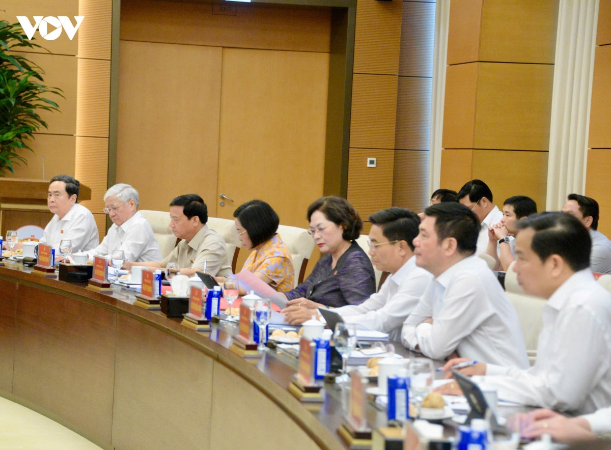 tong bi thu, chu tich nuoc to lam lam viec voi ban thuong vu Dang uy quoc hoi hinh anh 5
