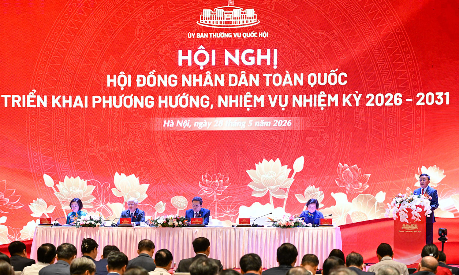 Quang cảnh hội nghị.