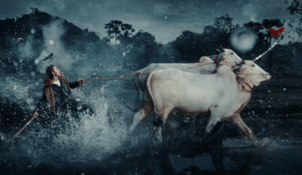 Lễ hội đua bò An Giang xuất hiện trong MV.