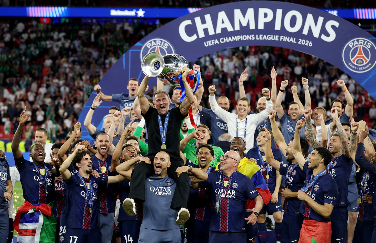 HLV Luis Enrique sở hữu 3 danh hiệu Champions League trên cương vị HLV. (Nguồn: AP)