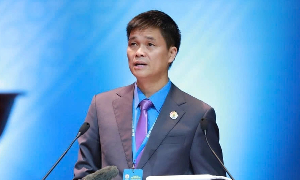 Phó Chủ tịch Tổng Liên đoàn Lao động Việt Nam Ngọ Duy Hiểu.