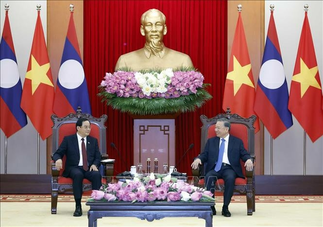 tổng bí thư, chủ tịch nước tô lâm tiếp thủ tướng lào sonexay siphandone hình ảnh 3 tong bi thu, chu tich nuoc to lam tiep thu tuong lao sonexay siphandone hinh anh 3