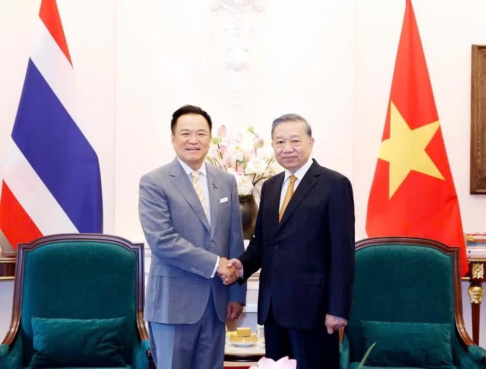 tổng bí thư, chủ tịch nước tô lâm tiếp thủ tướng thái lan anutin charnvirakul hình ảnh 1 tong bi thu, chu tich nuoc to lam tiep thu tuong thai lan anutin charnvirakul hinh anh 1