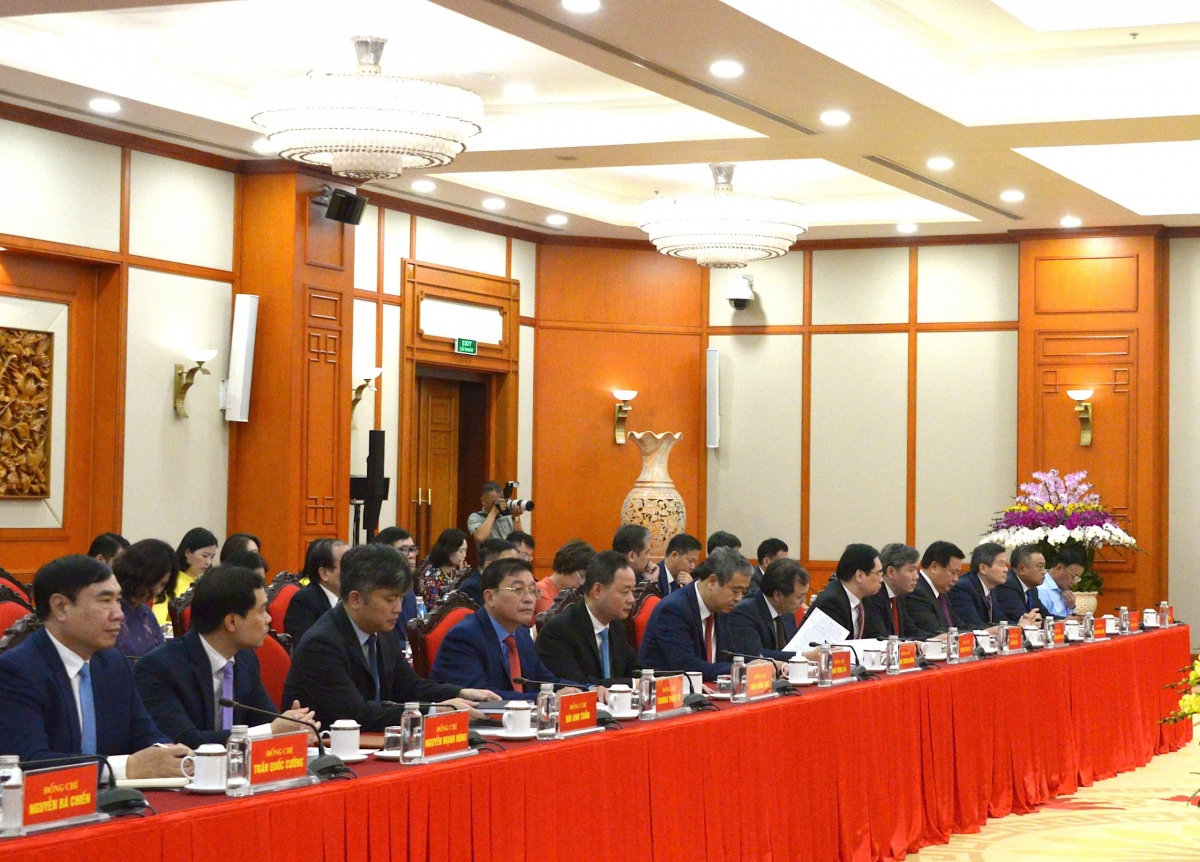 tong bi thu, chu tich nuoc to lam lam viec voi hoi dong ly luan trung uong hinh anh 5
